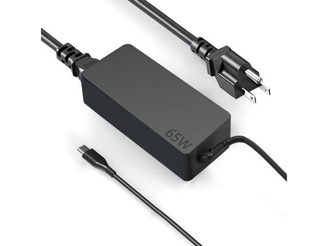 Lenovo USB C 65W Laptop Charger Compatible with Lenovo Thinkpad X1 X13 T14 T15 T480s T580s ADLX65YDC2A ADLX65YLC2D Yoga 7i 9i C930 C940 Chromebook C330...