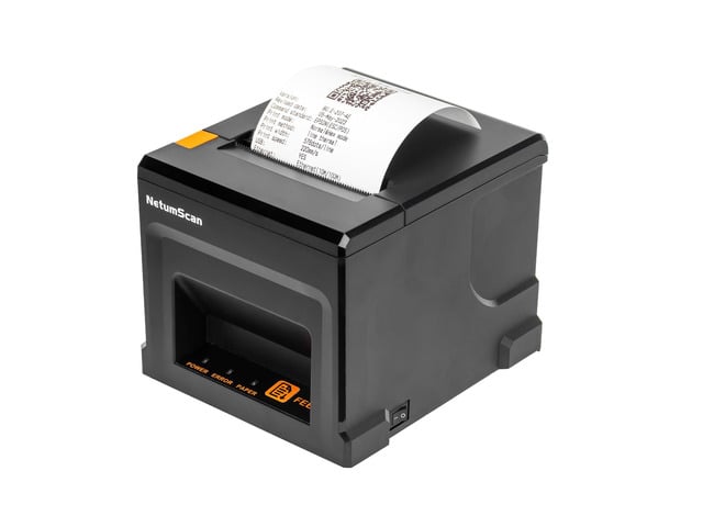 80mm POS Receipt Printer 300mm/s USB Thermal Receipt Printer with Auto Cutter Cash Drawer, USB Ethernet Interface,Support Windows/Mac/Linux,...