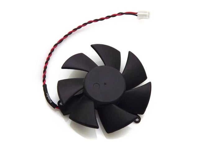 GPU VGA cooler, graphics card fan, PLD05010S12L, suitable for Radeon graphics cards, compatible with HIS HD6450, HD6570, and R5-230 graphics cards,...