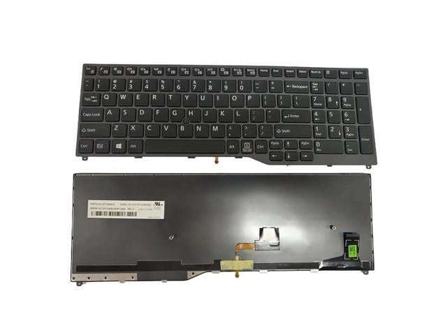 Keyboard for Lifebook E458 E558 E459 U757 U758 E559 U759 laptops (US version)