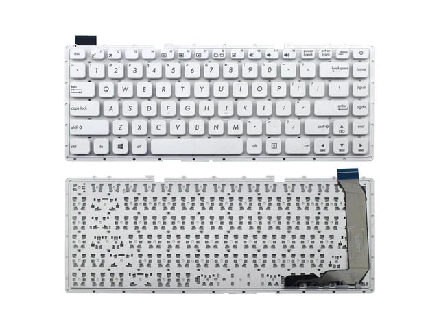 US version laptop keyboard (US white) compatible with X441 X441S X441SA X441SC X441U X441UA
