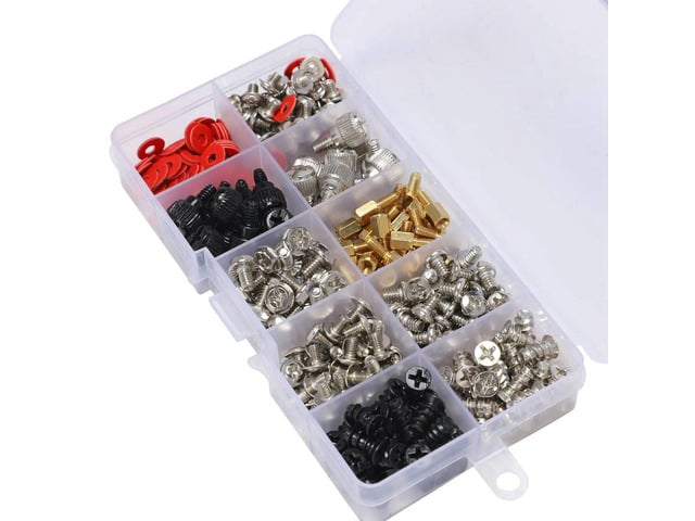 720PCS Personal Computer Screw,Pc Case Screws,Motherboard Standoffs For Hard Drive Pc Case Motherboard Fan Power Graphic
