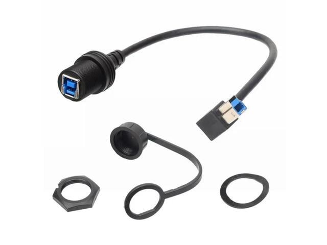 USB 3.0 Type-B Male To Female 30Cm Cable For Printer For External Hard Drives's VOIP Auxiliary Panel Mount Aux