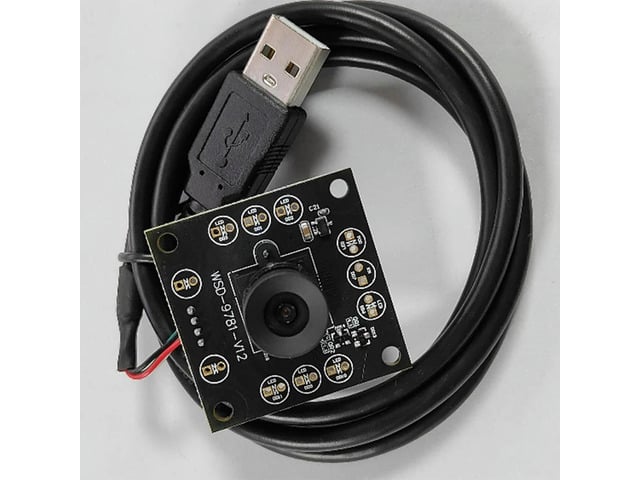 OV9281 Camera Module,Global Shutter 120Fps 720P,Monochrome Webcam,1280X720,High Frame Rate Capture,USB Drive Free