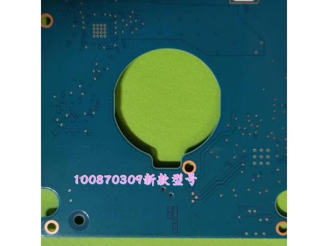 For the model of notebook computer, the hard drive model is 100870309.