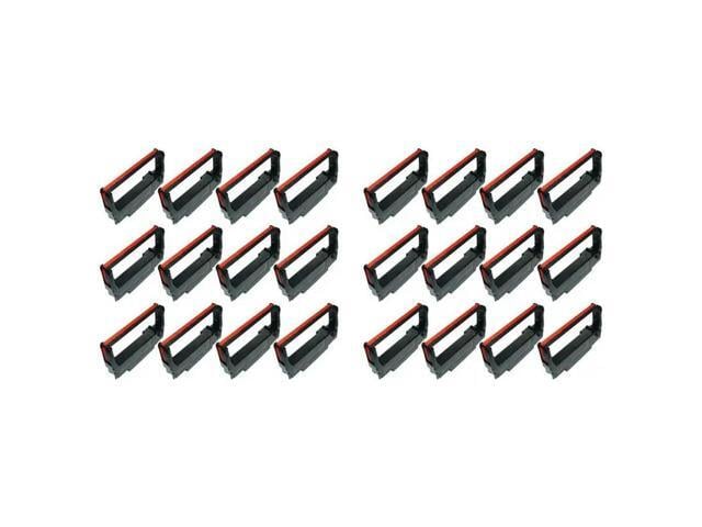24Pcs Black And Red Printers Ribbon For ERC38 ERC30 ERC34 TM-U220A/220B/220D/300/375 Printer For SNBC BTP-M180