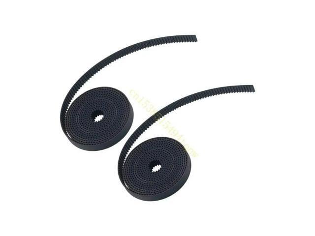 Premium PU 2GT Timing Belt for 3D Printer X Y Axles Optimized for Smooth Motion 45BD
