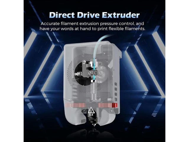 For Adventurer 5M/ProDirect Drive Extruder Kit,With 0.4Mm Copper Nozzle Assembly,3D Printer Extruder