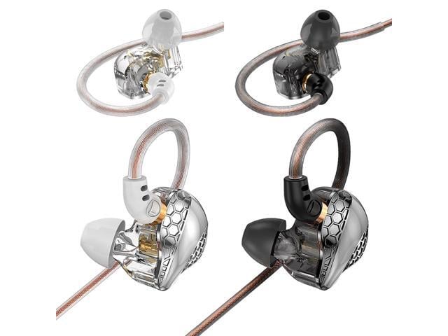 2 Pack in Ear Monitor Headphones, H89 IEM Earphone Wired Earbud IEM for Gaming Music, Powerful Bass Crystal Clear Sound Ear Buds with Mic,...