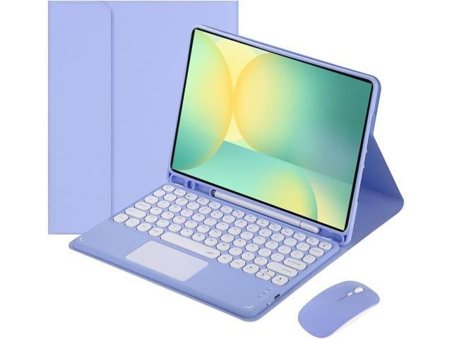 Samsung Magnetic Detachable Touch Keyboard Case with Mouse for Samsung Tab S10 FE+ 13.1' 2025 (X620/X626B), Purple