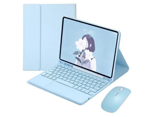Samsung Detachable Rechargeable Trackpad Keyboard & Mouse Combo Case with Pencil Holder & Adjustable Stand for Samsung Galaxy Tab A7 10.4 Inch...