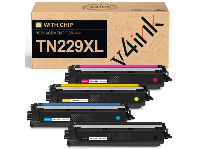 Brother TN229XL TN229 XL High Yield Toner Cartridge Compatible Replacement for Brother TN229XL TN-229XL Use in HL-L3220CDW L3280CDW L3300CDW MFC-L3720CDW...