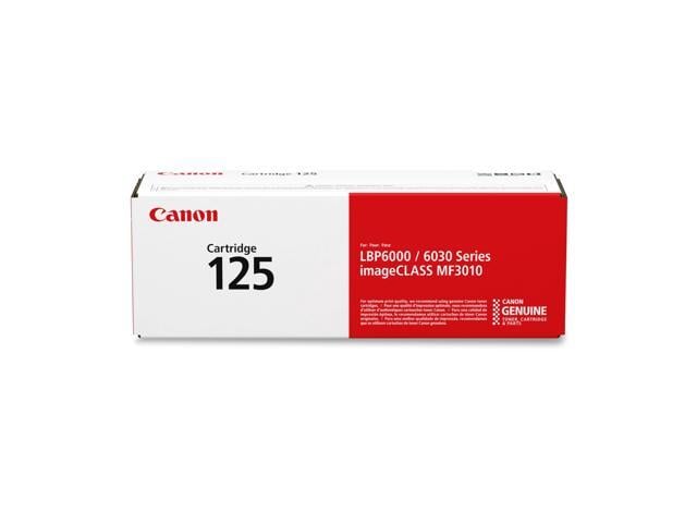 Genuine 125 Black Toner Cartridge Compatible with MF3010, MF3010 VP, LBP6000, LBP6030w