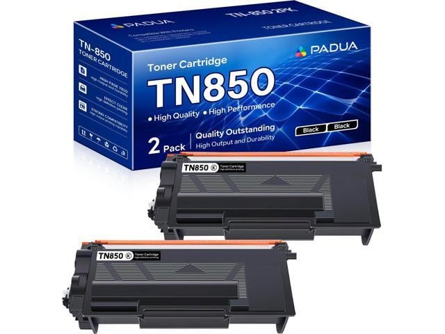 Brother TN850 High Yield Black Toner Cartridge Replacement for Brother TN850 TN-850 HL-L6200DW MFC-L5850DW MFC-L5900DW HL-L5100DN Printer Toner (2 Pack)