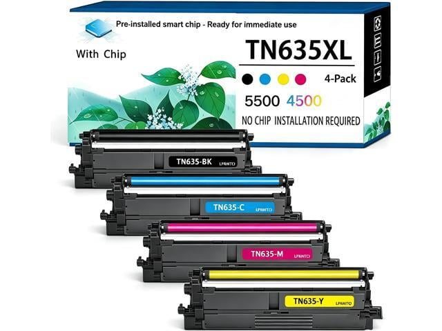 Brother TN635XL Toner Cartridge High Yield Replacement for Brother HL-L8430CDW HL-L8430CDWT HL-L8570CDW MFC-L8730CDW MFC-L8930CDW MFC-L8970CDW MFC-EX575...