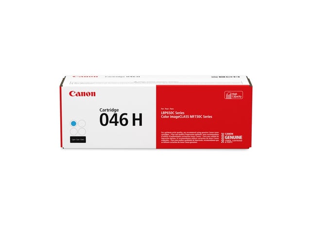 Genuine 046 Cyan Toner Cartridge High Capacity Compatible with LBP654Cdw, MF731Cdw, MF733Cdw, MF735Cdw