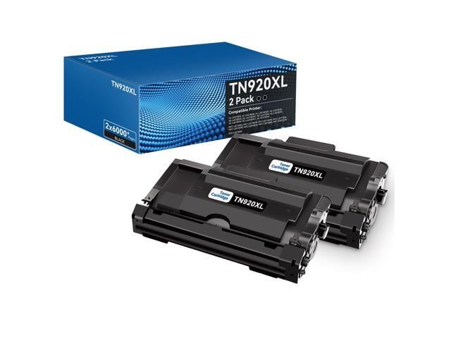 Brother TN920XL Toner Cartridges High Yield 2 Pack Compatible for Brother TN920XL TN920 Replacement for Brother HL-L6210DW MFC-L5915DW HL-L5210DW...