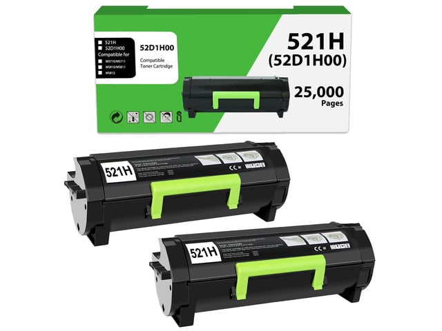 52D1H00 521H Toner Cartridge Compatible for Lexmark MS810 Toner MS810n MS810dn MS810de MS811 MS811n MS811dn MS811dtn MS812 MS812dn MS812de MS710...