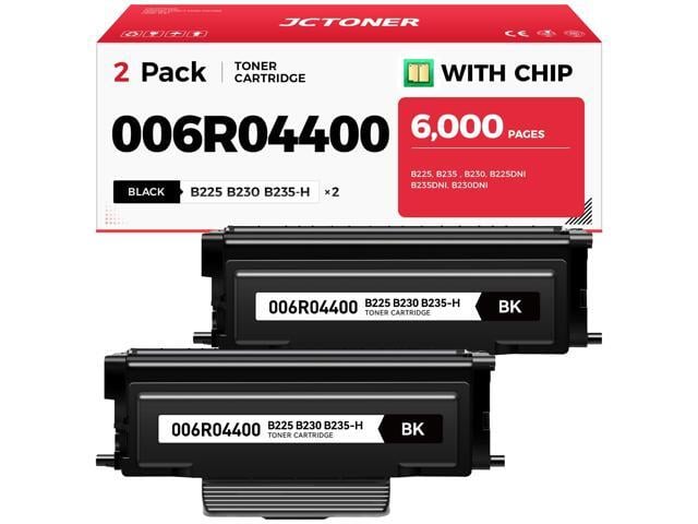 B230 B225 B235 Black High Capacity Toner Cartridge 006R04400 2-Pack Replacement for Xerox 006R04399 006r04400 006r04401 Toner Compatible with Xerox...