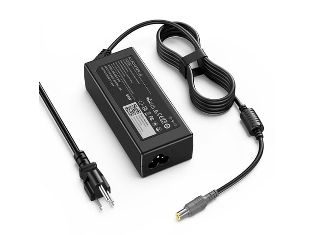 Lenovo 65W Laptop Charger Compatible with Lenovo ThinkPad T420 T430 T520 T530 X220 X230 X230t L420 L430 E430 E530 SL410 SL510 S230u 7.9mm Round Tip AC...