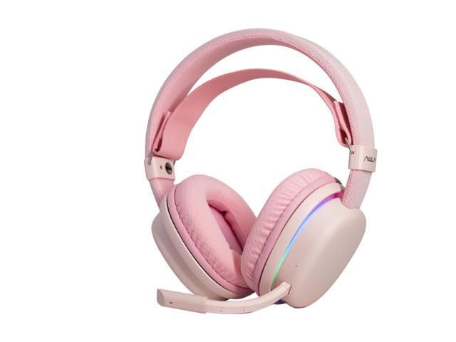 G7 Wireless Gaming Headset, Surround Sound 10ms Low Latency, PC Headset with Detachable Noise Canceling Mic, 40mm Driver, Tri-Mode...