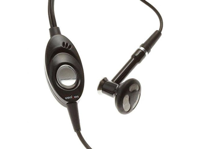 LG Mono Hands-Free Headset Premium Wired Earphones 2.5mm w Microphone for Verizon LG Env 2 VX9100 - Verizon LG enV-3 VX9200 - Verizon LG Versa VX9600...