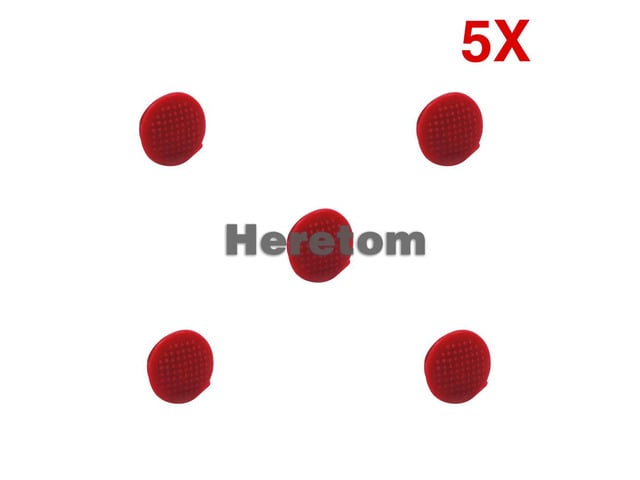 5x Red TrackPoint Caps Mouse Pointer for Thinkpad T410 T420 T430 R400 Keyboard Pointing Stick Mouse