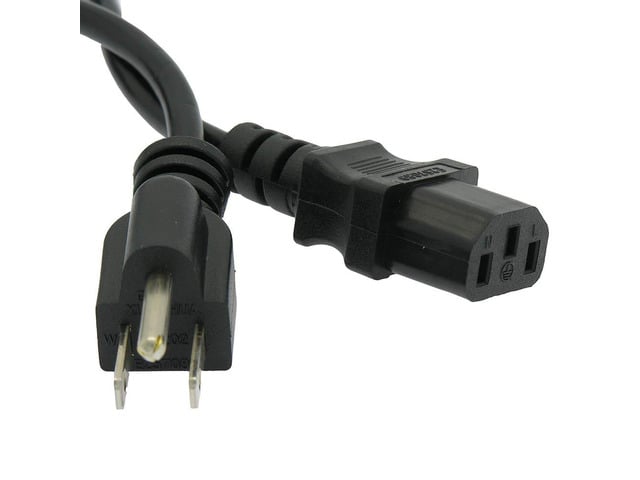 HP 6 FT 3 Prong AC Power Cord for HP Laserjet Pro 400 Printer M401dw (UL Listed)