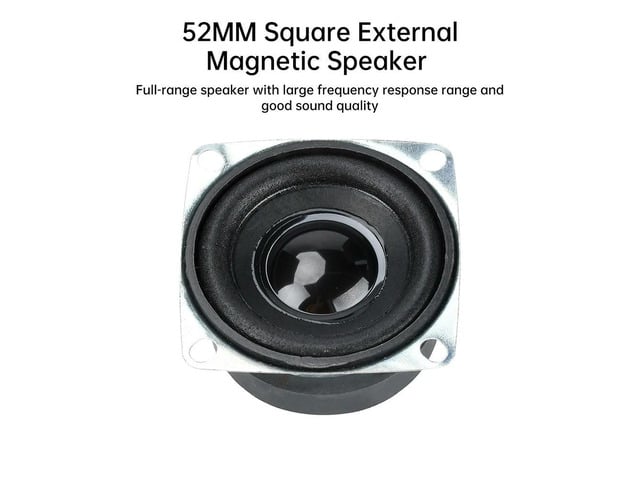 1PC 0~ 20KHz 40mm Speaker 4021 Mini 4ohm 3W Loudspeaker for Notebook LCD Monitor DIY Modification