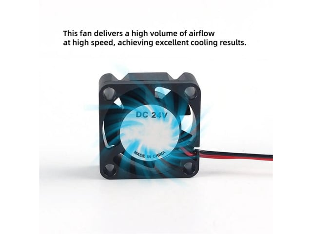 For AD5X Extruder Hotend Cooling Fan 24V Rapid Cooling Speed and Fan for AD5X 3D Printer Parts