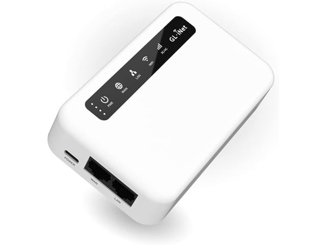 GL. iNetGL-XE300(Puli) 4GLTEMobileSmartVPNRouter PortableWiFiWirelessTravel Hotspot,SupportATT,T-Mobile,Router/AccessPoint/Extender/WDSMode,OpenWrt,..