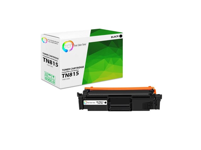 Brother True Color Toner TN815 Black Toner Cartridge - Premium Compatible Replacement for Brother TN-815 TN815BK High Yield Works With Brother HL-L9430CDN...