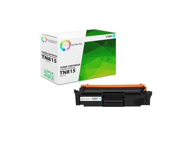 Brother True Color Toner TN815 Cyan Toner Cartridge - Premium Compatible Replacement for Brother TN-815 TN815C High Yield Works With Brother HL-L9430CDN...