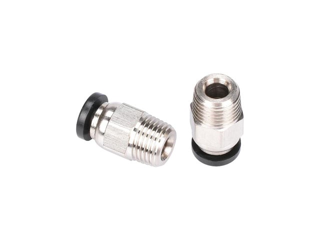 10 pcs 3D Printer Pneumatic Connectors PC4-01 1.75mm PTFE Tube quick coupler, j-head Fittings Reprap Hotend Fit