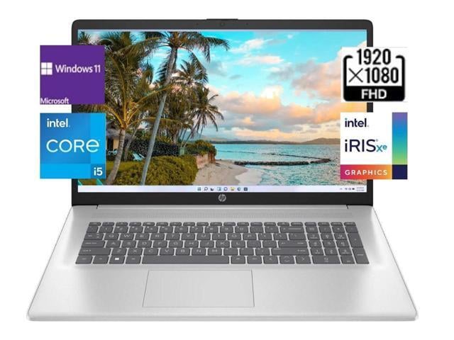 HP 17.3 FHD i5 Laptop,Intel Core i5-1335U,WiFi,Bluetooth,16 GB RAM,512 GB PCIe SSD,Win 11 Pro