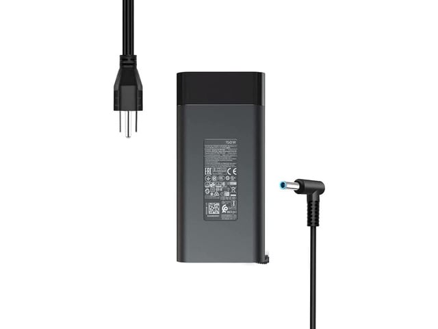 HP 150W Slim Smart AC Adapter for HP ZBook Fury G7 G8 Power Adapter Supply, ZBook 15 Charger G3 G4 G5 G6, HP 150W Laptop Charger TPN-CA11, L48757-001,...
