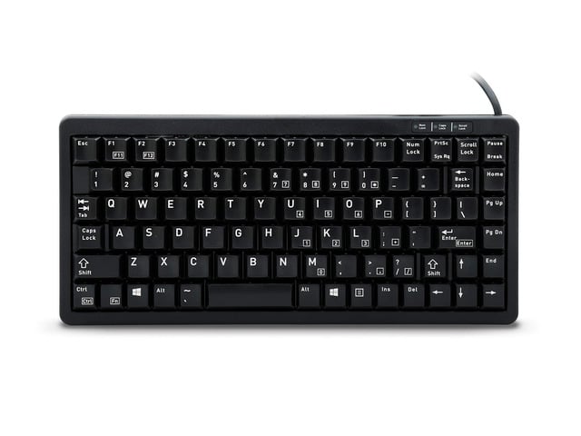 Cherry G84 Ultraslim Keyboard, Black - 83 Keys, G84-4100LCMUS-2