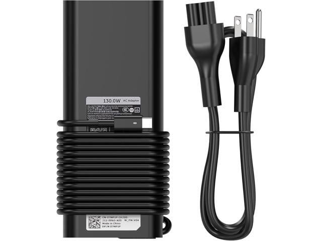 Dell BULL-TECH Replacement for Dell 130W Laptop Charger USB C Type C Slim AC Power Adapter for Dell Xps 17,Precision 5550 5530 2in1,XPS 15 2in1...