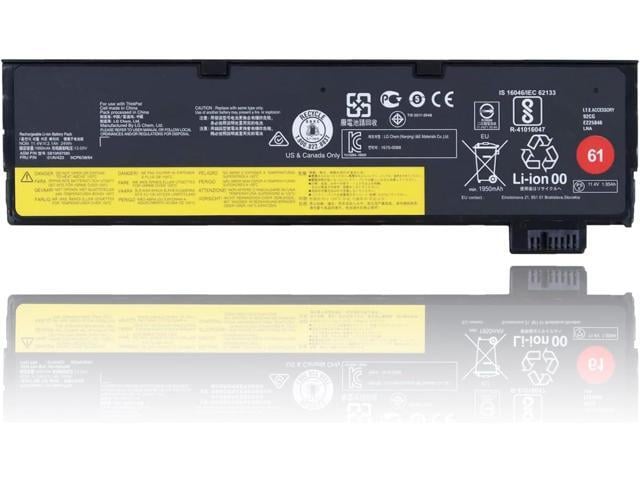 Lenovo 61 01AV423 T470 T480 Laptop Battery Replacement for Lenovo ThinkPad A475 T570 T580 P51S P52S TP25 Battery 4X50M08810 01AV422 01AV424 01AV452...