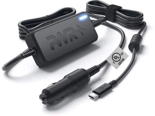 Dell USB-C CAR Charger for Dell Latitude 3410 3510 3540 3550 5320 5420 5430 5440 5510 5520 5530 5540 5550 7320 7410 7415 7420 7430 7440 7450 9510 Laptop...