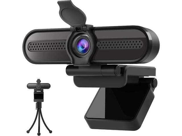 saylas 2K Webcam with Microphone, 78°FOV FHD PC Camera with 2K/30fps, Privacy Cover, Plug & Play USB Web Cam, Autofocus, 1080P/60fps External...