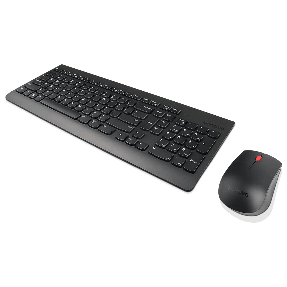 Lenovo Combo teclado y mouse inalámbrico Lenovo 510, dist. español de Latinoamérica 171 (Black) //