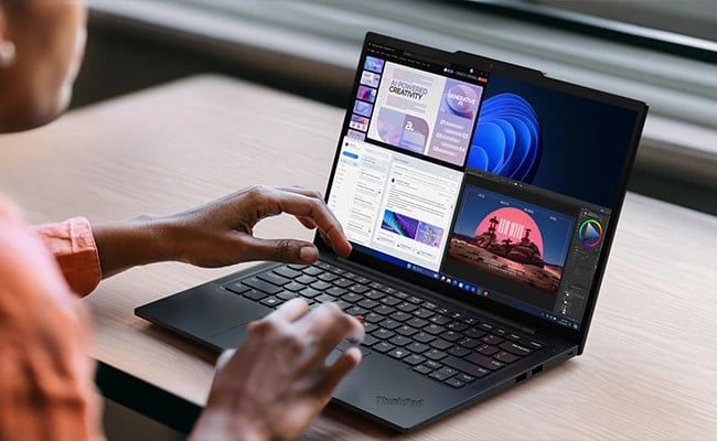 Lenovo ThinkPad T14s Gen 6 (AMD) ¡Personalizable! Procesador AMD Ryzen™ AI 5 PRO 340 (2,00 GHz hasta 4,80 GHz)/Windows 11 Home 64 Lenovo recomienda Wi