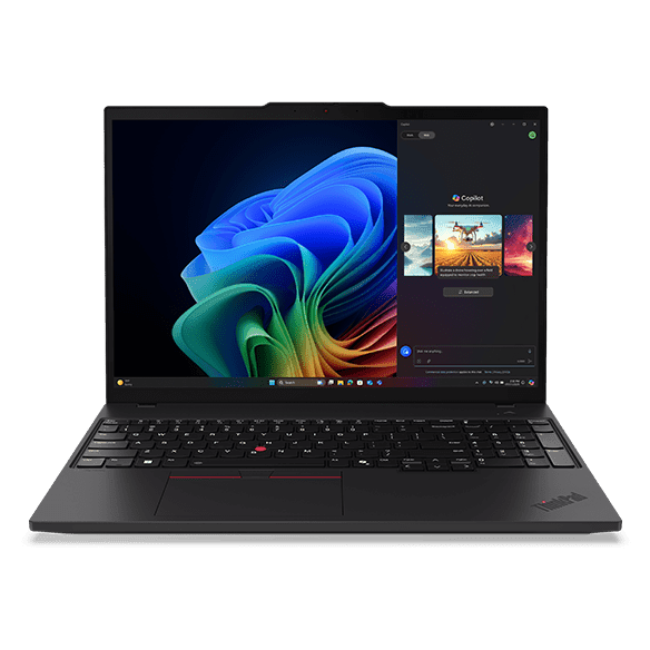 Lenovo ThinkPad T16 Gen 4 (16" AMD) ¡Personalizable! Procesador AMD Ryzen™ AI 5 PRO 340 (2,00 GHz hasta 4,80 GHz)/Windows 11 Home 64 Lenovo recomienda