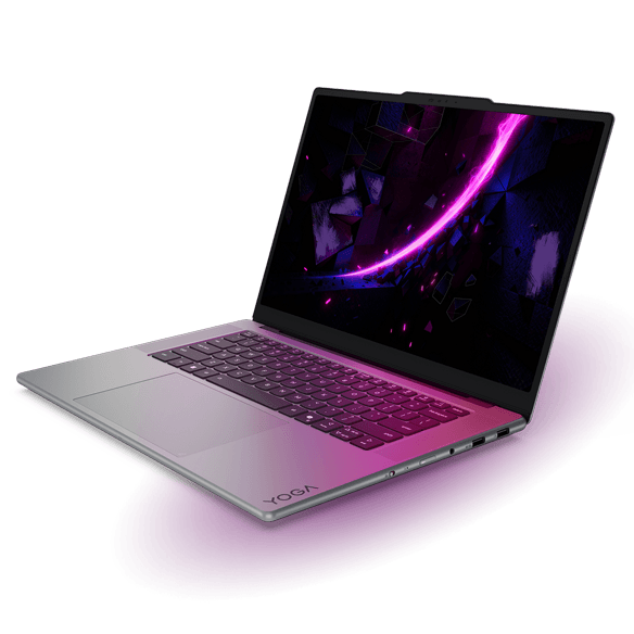 Lenovo Yoga Pro 7i Gen 11 Aura Edition (15” Intel) GeForce RTX™ Serie 50 ¡Personalizable! Procesador Intel® Core™ Ultra 9 386H (núcleos E de hasta 3,7